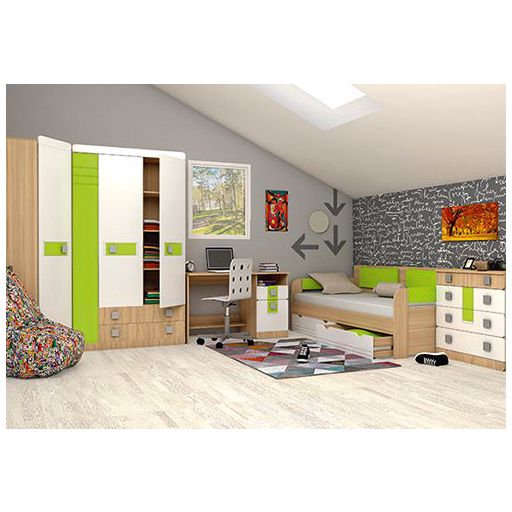 Стеллаж «Стиль 5.3», лайм